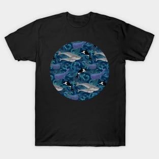 Beautiful Ocean Giants - teal T-Shirt